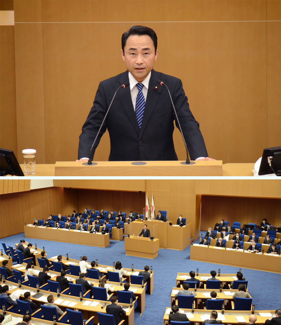 横浜市会 本会議で山中市長、鯉渕教育長に質疑を行いました。
